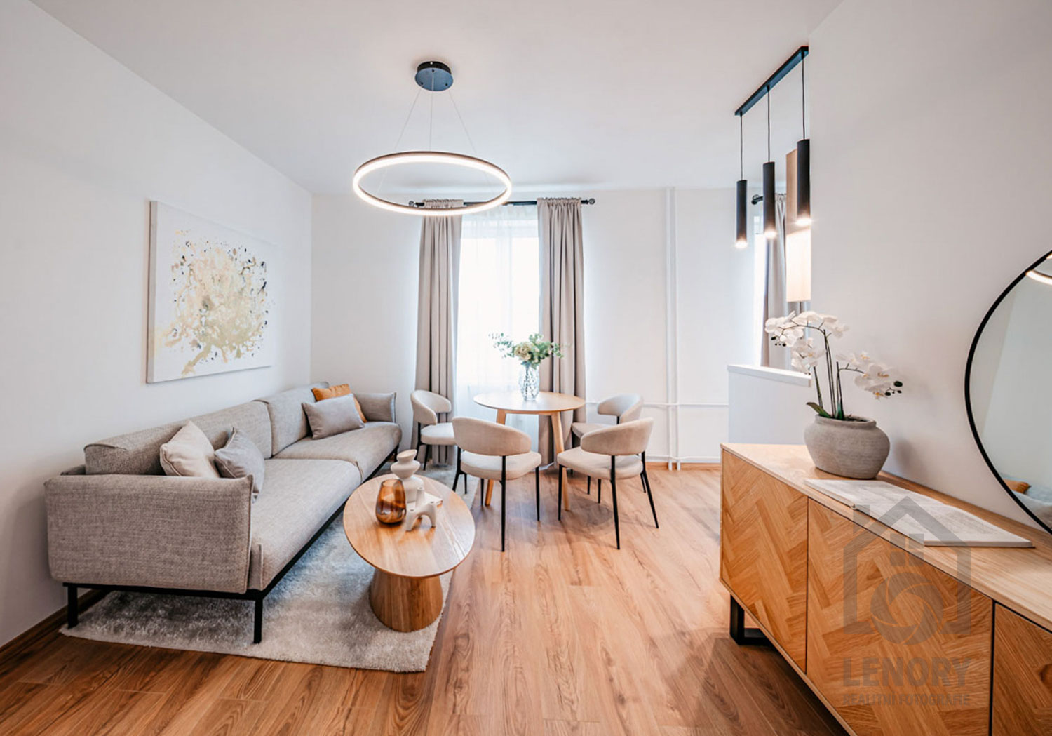 realitní fotografie, home staging, byt po rekonstrukci v České Lípě,